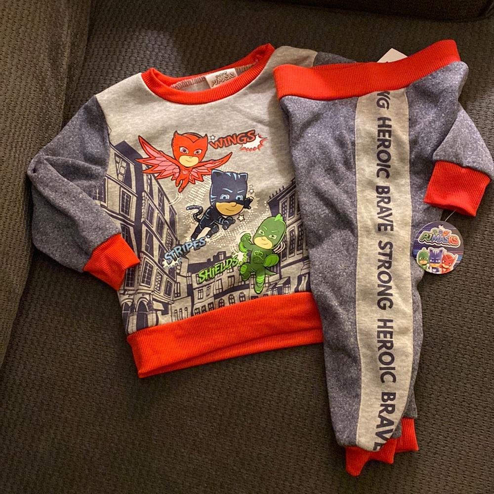 🆕 PJ MASKS 2-Piece Set - 2T